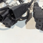 Well Shin (QTY 8) Mixed Length IEC C13 to C14 AC Power Cords 10A 250V 18AWG