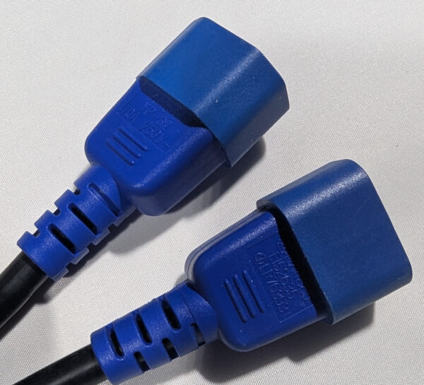 Yung Li (Qty 2) 2 Ft IEC C13 to C14 AC Power Cables 10A 250V 18AWG (LL76398) (3) Yung Li (Qty 2) 2 Ft IEC C13 to C14 AC Power Cables 10A 250V 18AWG (LL76398)