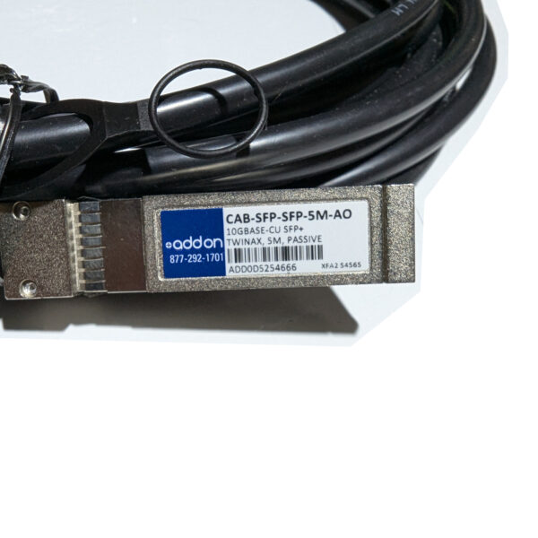 AddOn Arista CAB-SFP-SFP-5M-AO 5M 10GBase-CU SFP+ Direct Attach Cable (Twinax, Passive)