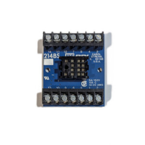 Augat RDI 214BS Surface Mount Relay Socket Terminal Block Base