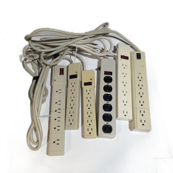 Lot of 6 - Various Power Strips 6-Outlet 15A 120V