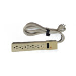 Lot of 6 - Various Power Strips 6-Outlet 15A 120V