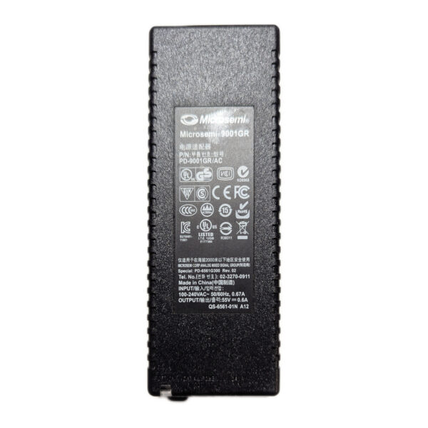 Microsemi 9001GR/AC PoE+ (Power over Ethernet) Injector Single Port High Power
