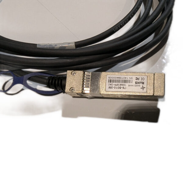 Wave2Wave 10G SFP+ Direct Attach Copper (DAC) Cable 3m (9.8ft) 75-S010-3M