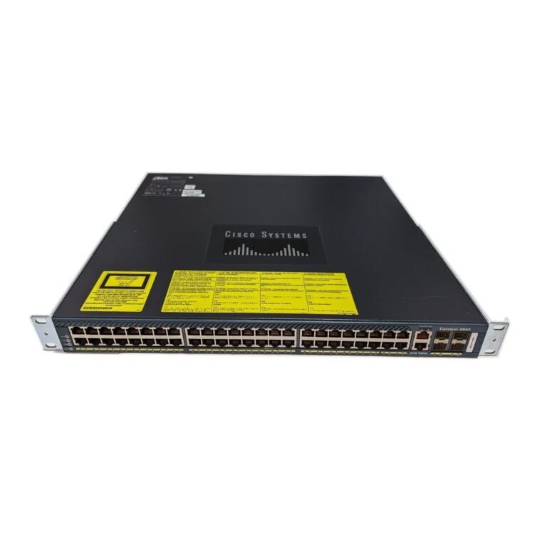 Cisco Catalyst WS-C4948-E V05 48-Port Gigabit Ethernet Switch + Dual ...