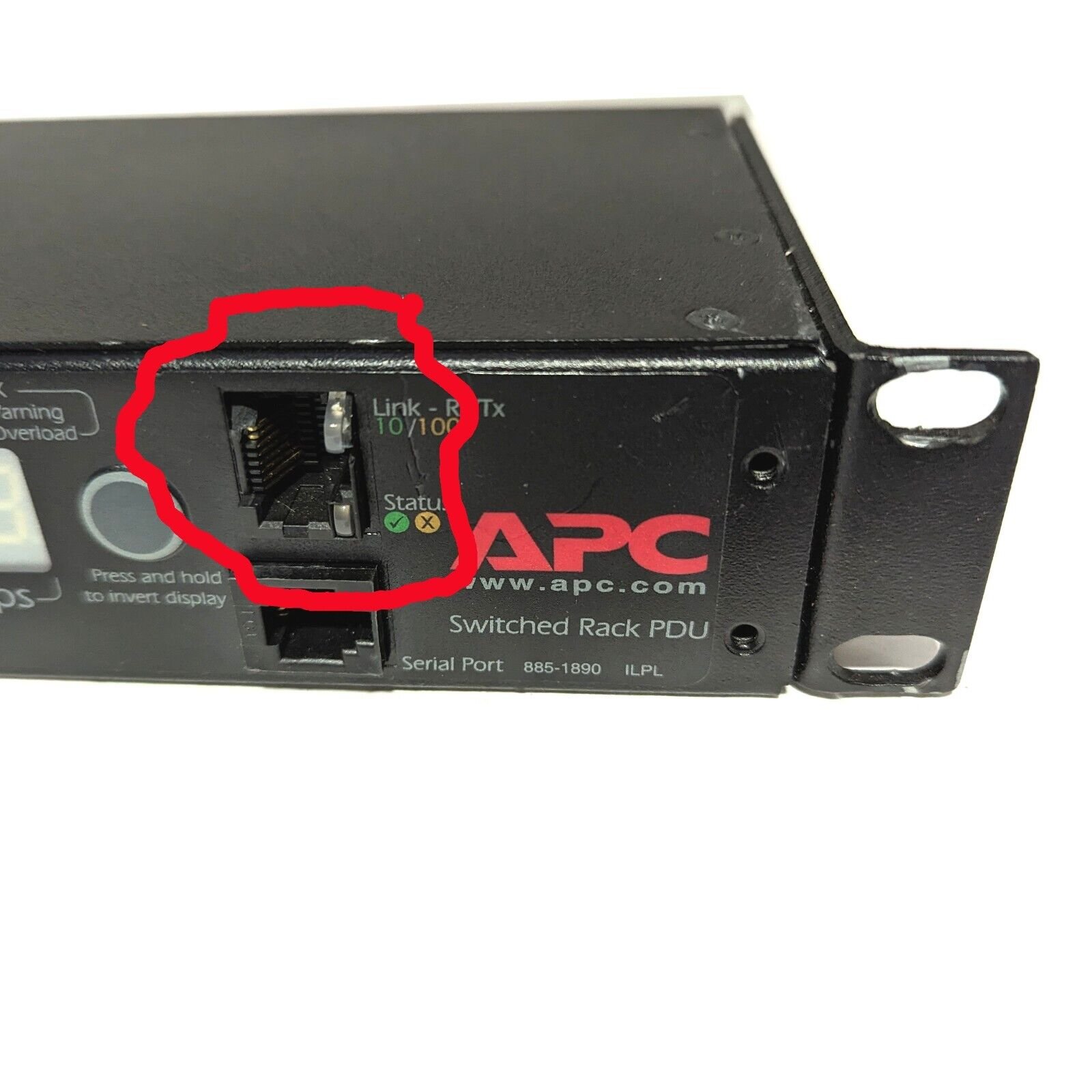 APC AP7920 Switched Rack PDU 1U 12A 208V (8x) C13 Outlets C14 Input ...