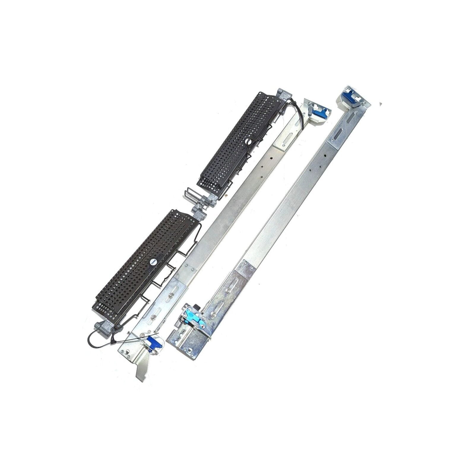 racksolutions 2u-4u adapter bracket for dell rapid... Dell PowerEdge 2550 2650 Rapid Rail 2U Rack Mount Rails with CMA 0U4465 ...