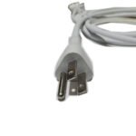 Apple A1 AC Power Adapter Extension Cable 2.5A 125V for MacBook Charger - White