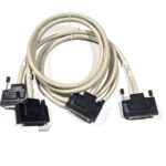 C&M Corp AMP (QTY 2) SCSI-3 Cables 30AWG 5.75 ft LL33361 3008203-006