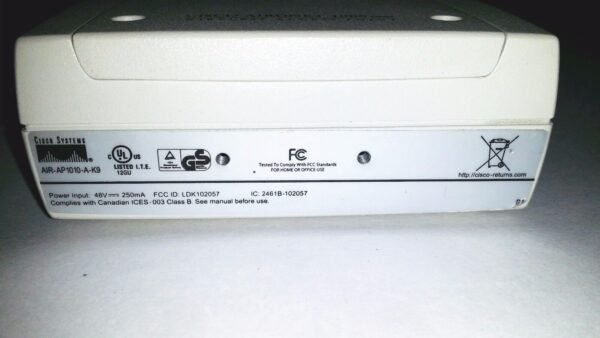 Cisco Aironet 1000 Series 802.11a/b/g Access Point w/Int Antenna AIR-AP1010-A-K9 - Image 5