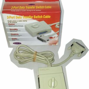Belkin 2-Port Data Transfer Switch Cable Serial DB-25 (M) (F) 1.8 m (F2A044-06)