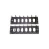 Hubbell x2 Nextframe 3U Horizontal 7-Ring Cable Management Duct Panels HC319CE3N - Image 2