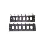 Hubbell x2 Nextframe 3U Horizontal 7-Ring Cable Management Duct Panels HC319CE3N