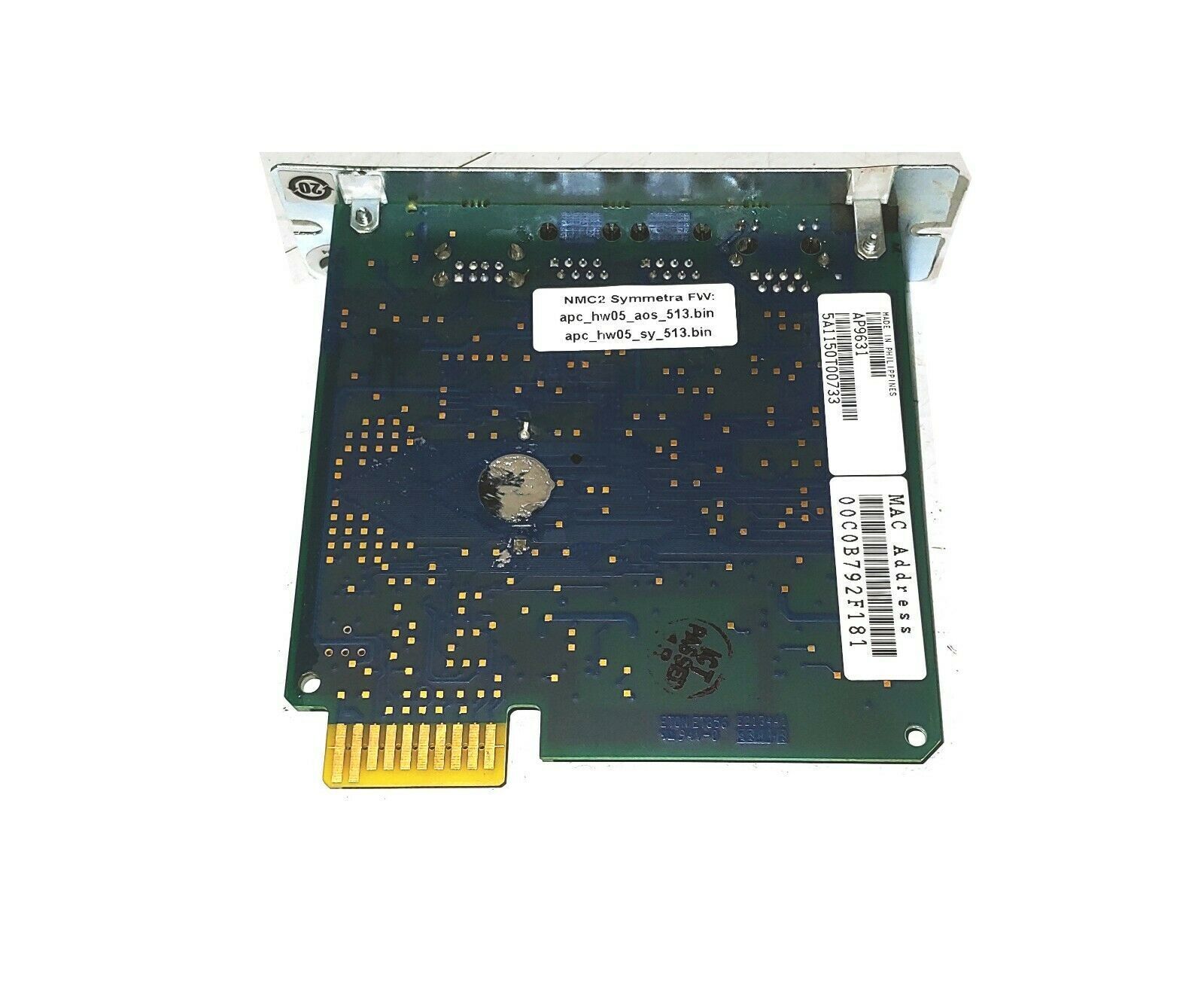 APC AP9631 SmartSlot UPS Network Management Card – Tested Working, Used