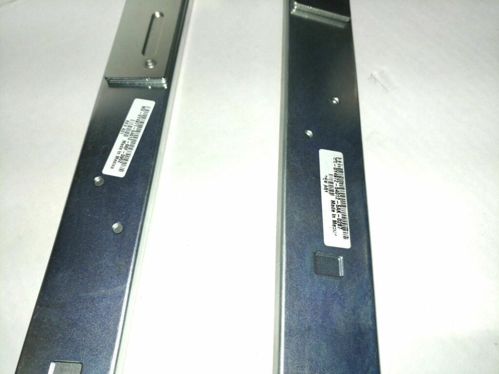 Dell PowerEdge 2850 2650 Rapid Rail 2U Rack Mount Rails Y4971 Y4972 ...