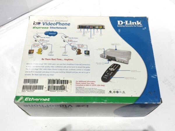 D-Link i2eye Broadband VideoPhone DVC-1000 Standalone WebCam - Image 2