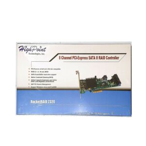 HighPoint RocketRaid 2320 8 Channel PCI Express SATA II Raid Controller