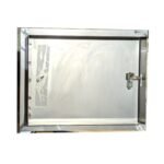 bull 89970 16 x 23 inch stainless steel access door with lock and frame (nob) Bull 89970 16 x 23 Inch Stainless Steel Access Door with Lock and Frame (NOB)